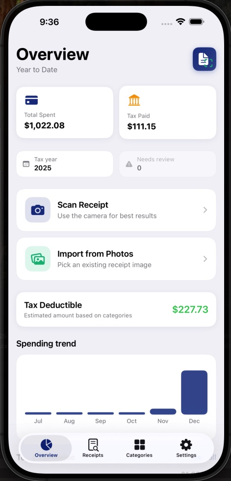 Fiscra - Capture receipt