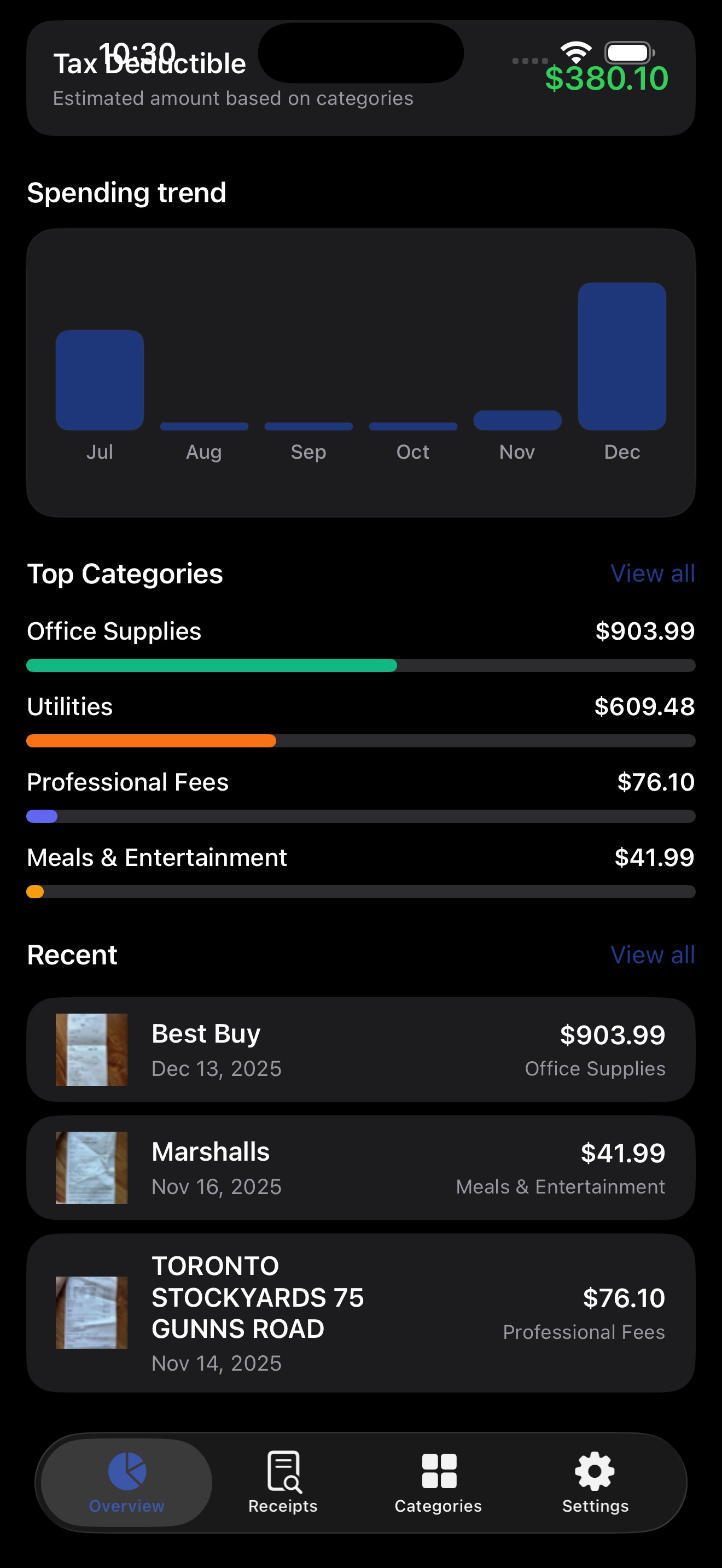 Fiscra - Export-ready summary